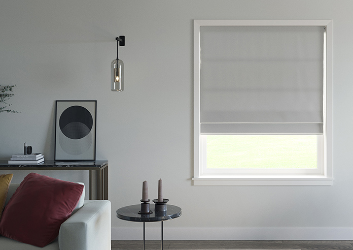 Twilight Lustre, Silver Grey - Roman Blind - Image 3